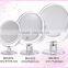 Clear Acrylic desktop makeup mirror,10x magnifying tabletop cosmetic mirror, double sided clear makeup mirror