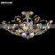 Modern Crystal Ceiling Lamp Gold Ceiling Lighting Fixture MD83022