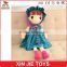 lovely soft doll gift toy custom nice design rag dolls stuffed gril doll with nice adress