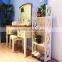 white carving wood cube display bookcase shelf