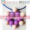 BPA Free Silicone Teething Girl Boy Pendant Jewelry
