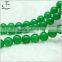 6mm/10mm Round Gemstone Green Malaysian Jade Beads Strand Jewelry Making Beads