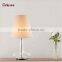 modern European Simple Metal Glass E27,E26,E14,E12 Reading light table lamp with dimmable switch