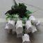 18 heads decoration cheap artificial flower rose bud