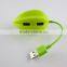 Carambola Shape High Speed 4 Port USB Hub