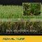 non-falt artificial lawn for garden with U shaped fiber