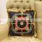 2015 new design hot sale fringing tassel handmade luxury printed sofa cushion