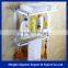 3 Tier Bathroom Minimalist Towel Rack Shelf With Foldable Towel Bars/aluminum Wall Mounted Bathroom Rack Quality Choice