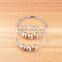 Charmy Full of Diamond and Rose Gold Big Circle Stainless Steel Earrings
