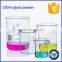 Manufacture price glass graduated 250ml measuring beaker                        
                                                Quality Choice