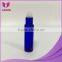Wholsale 10 ml blue glass roll on bottle with plastic cap& roller