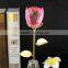 Promotional crystal wedding gift glass roses for sale