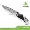 Eco-Friendly stainless steel folding knife with color handle pocket knife easy paring knife