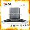 switch tempered glass chimney kitchen range hood
