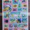 2015 hot sale eco-friendly children cartoon colorful removable sticker book
