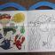 2015 best seller eco-friendly high quality children top model coloring book