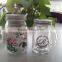 Glass Storage Jars With Handle and Logo Printing