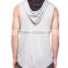 Custom Fashion Mens Sleeveless Pullover Hoody Wholesale Blank Sleeveless Hoodies