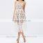 Wholesale Korean New Fashion Flare V-neckline Dresses for Lady
