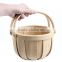 Natural Wood Chip Apple Basket