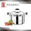 CYSC328B-11 indian cooking pots food steamer with bakelite handle good price