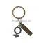 Metal key chain/zinc metal keychain/custom design keychain