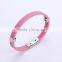 Noproblem P023 friendship hygienic personalized sports elastic power bracelet for couple