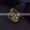 Europe popular cubic zircon ring wide rings for Unisex