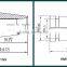 Post tensioning tool anchorage wedge