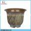 Custom Design Outdoor Plastic Round Big Flower Pot