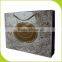 hot gold press OEM production paper shopping bag