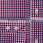Tailored red checks latest shirt designs for men 2016