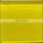 China manufacturer yellow glass mosaic tiles