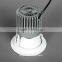 Non-adjustable 10w recessed wall washer cob led downlight for shop