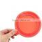 Economic new arrival folding silicone pet bowls feeding tools
