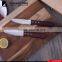 color rubber wooden handle high-quality stainless steel big steak knives
