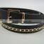 PU Metal with pin buckle belts