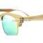 handmade sunglasses China factory made new product wooden sunglasses revo lens UV400
