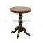 country style country side wood black tea table