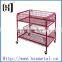 Metal Supermarket Promotion sales cart / promotion trolley