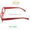 Plastics red Reading glasses made in china