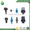 One Outlet Grey Watering Irrigation Plastic Fog Spray Nozzle