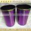 2016 High Quality Colorful Die-casting Plating Metal Drinking Cup OEM