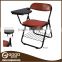 High Quality Foldable Study Chair PU Training Chair with Tablet