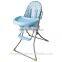 Safey simple baby folding baby plastic high chair