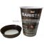 Disposable customied 8oz disposable white paper coffee cups flexo/ offset printed
