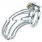 Girls Lock The Steel Anal Lock Penis Ring Sex Toy Chastity Cock Cage