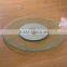 Direct manufacturer 10mm glass top round dining table tempered glass table top