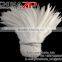 ZPDECOR Wholesale Cheap in Stock Samba Costumes Material NATURAL WHITE Schlappen Strung Rooster Feathers