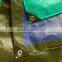 Hot sale PE tarpaulin military color with aluminum eyelet